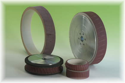 Wood sanding wheels